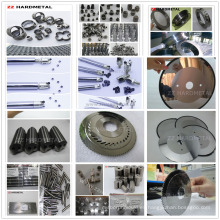 Herramientas de carburo de tungsteno (precisión y alto brillo)